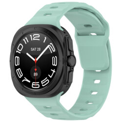 Curea Samsung Galaxy Watch Ultra 47mm Techsuit, verde deschis, W055