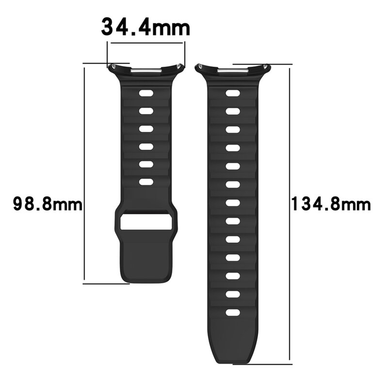 Curea Samsung Galaxy Watch Ultra 47mm Techsuit, verde inchis, W055