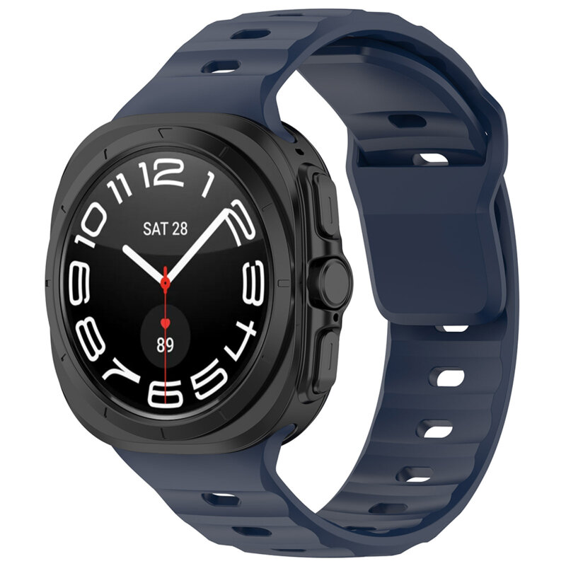 Curea Samsung Galaxy Watch Ultra 47mm Techsuit, bleumarin, W055