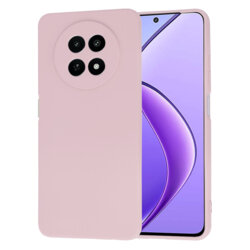 Husa silicon Realme 12x Techsuit SoftFlex, roz pudra