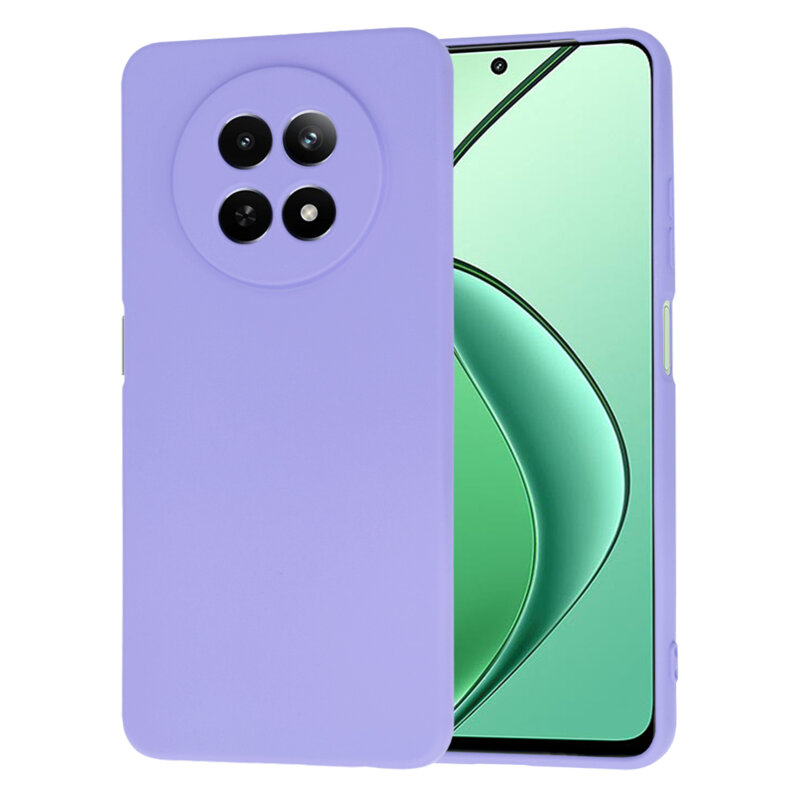 Husa silicon Realme 12 Techsuit SoftFlex, violet