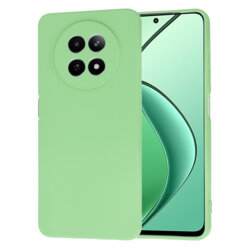 Husa silicon Realme 12 Techsuit SoftFlex, verde deschis