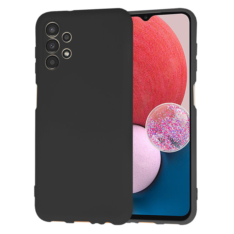 Husa silicon Samsung Galaxy A13 4G Techsuit SoftFlex, negru