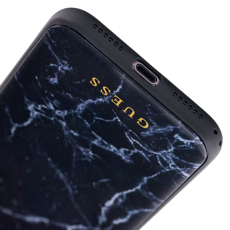 Carcasa iPhone X, iPhone 10 Originala Guess - Negru GUHCPXHYMABK