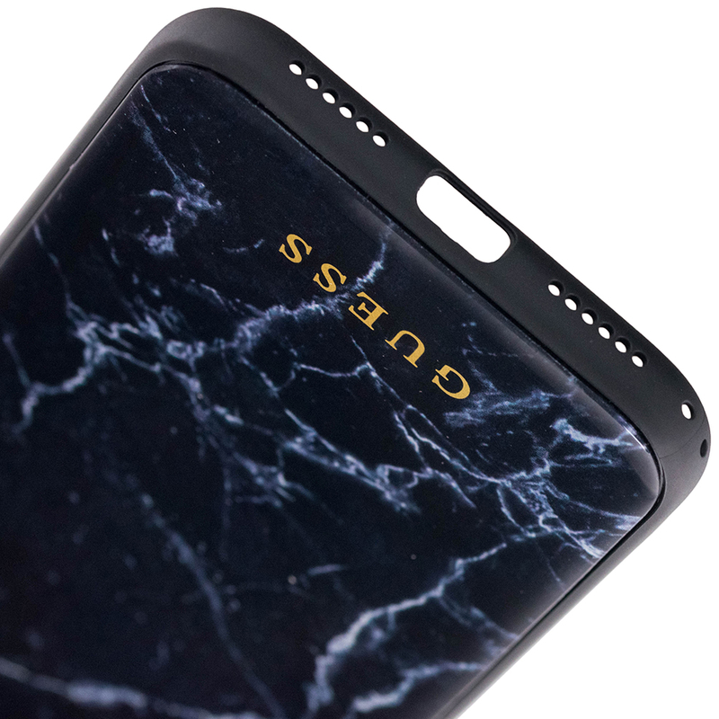 Carcasa iPhone X, iPhone 10 Originala Guess - Negru GUHCPXHYMABK