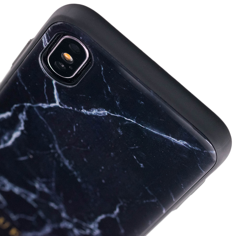 Carcasa iPhone X, iPhone 10 Originala Guess - Negru GUHCPXHYMABK