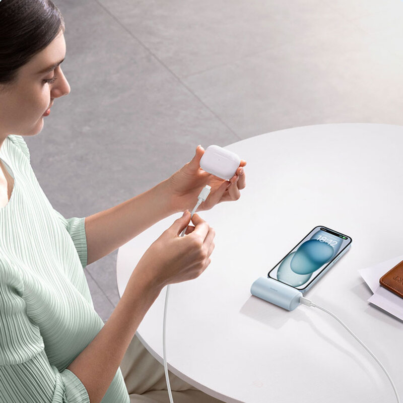 Baterie externa USB-C Baseus, 20W, 5000mAh, P10068306113-00