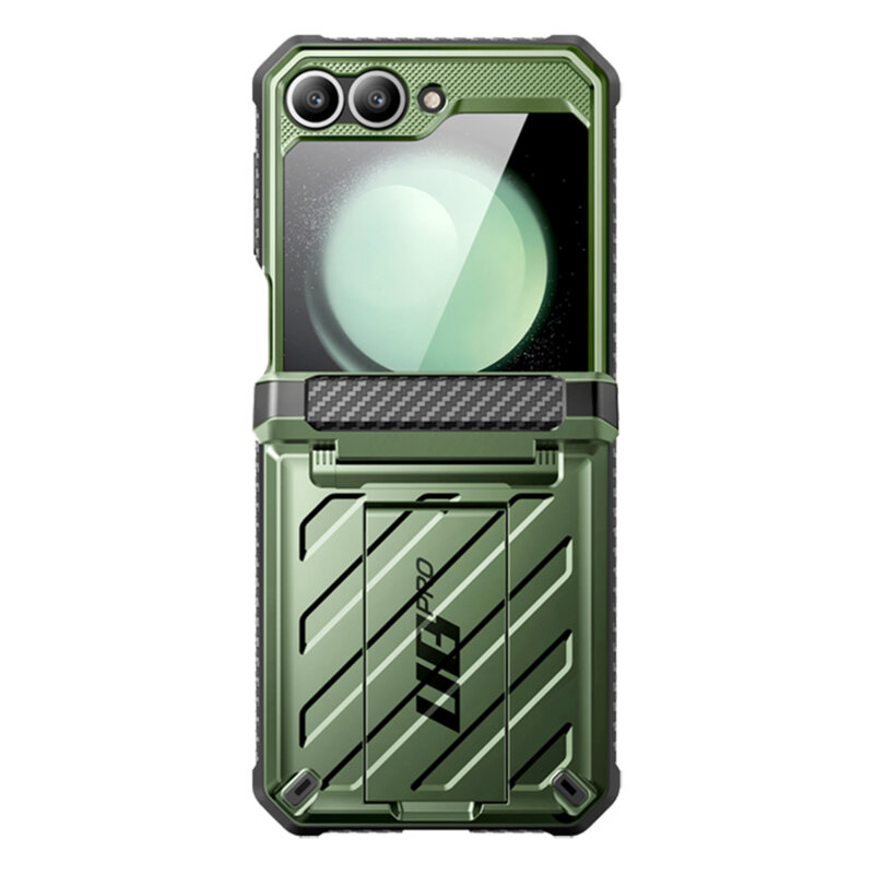 Husa Samsung Galaxy Z Flip6 Supcase Unicorn Beetle Pro, verde