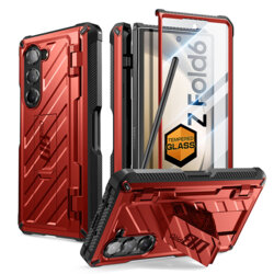 Husa Samsung Galaxy Z Fold6 Supcase Unicorn Beetle Pro, rosu