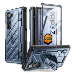 Husa Samsung Galaxy Z Fold6 Supcase Unicorn Beetle Pro, albastru