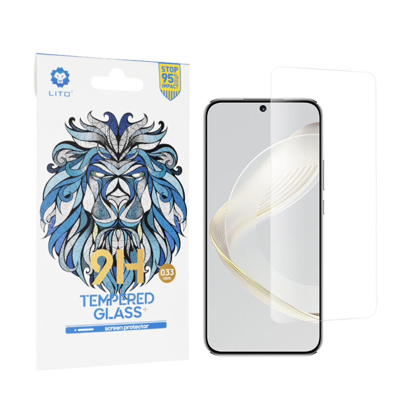 Folie sticla Huawei nova 11 Lito 9H Tempered Glass, transparenta