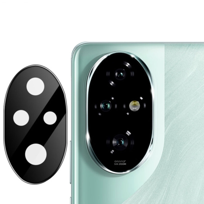 Folie camera Honor 200 Pro Techsuit Full Glass, negru