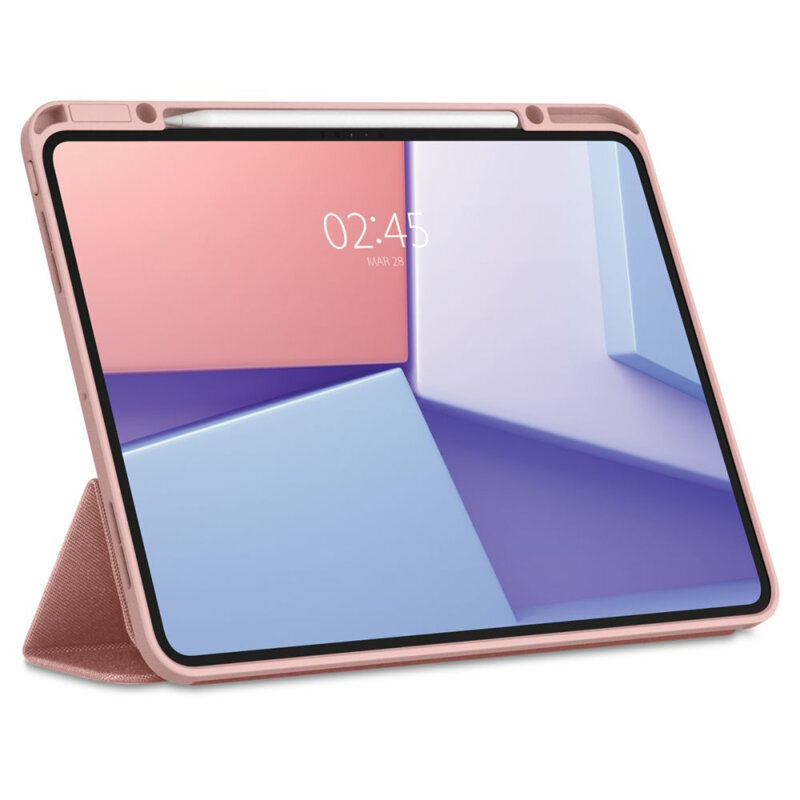 Husa iPad Pro 13 (2024) Spigen Urban Fit, roz