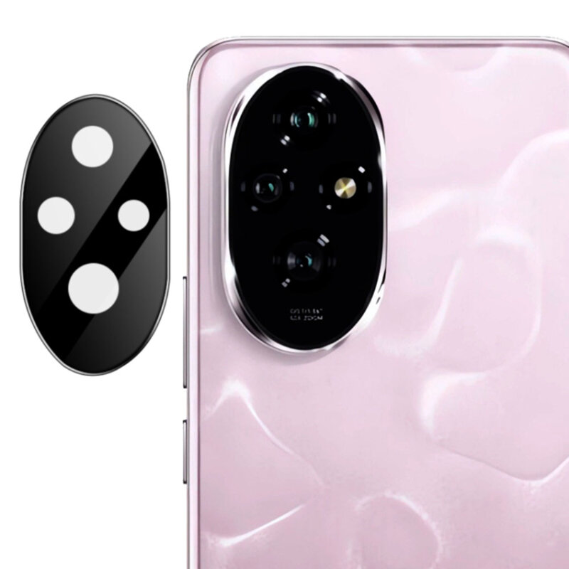 Folie camera Honor 200 Techsuit Full Glass, negru