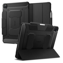 Husa iPad Pro 13 (2024) Spigen Rugged Armor Pro, negru