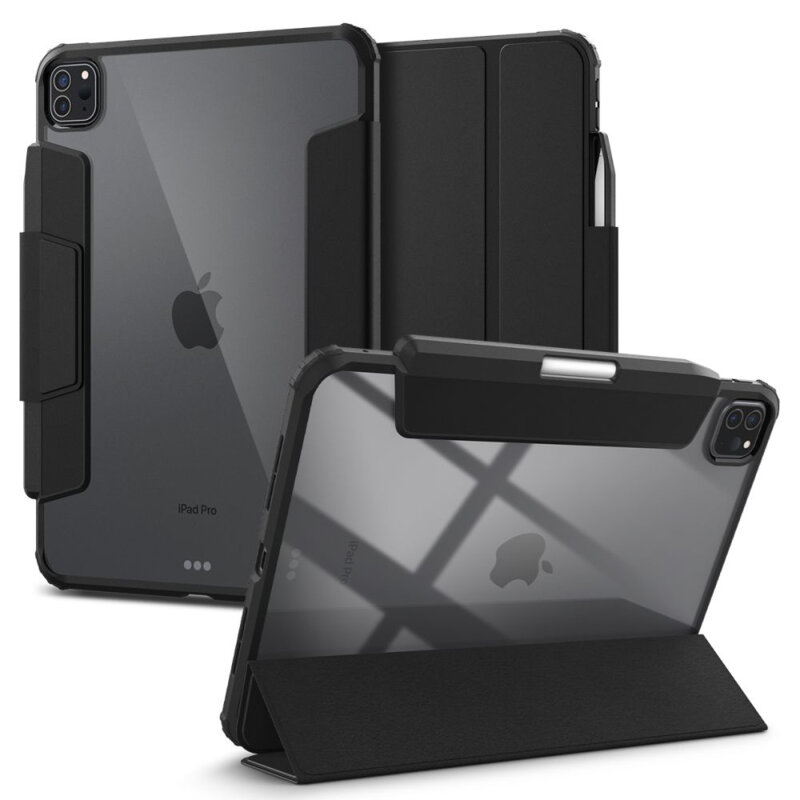 Husa iPad Pro 11 (2024) Spigen Ultra Hybrid Pro, negru