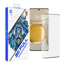 Folie sticla Huawei P50 Pro Lito 3D Full Cover, negru