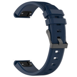 Curea Garmin Fenix 5x Techsuit, bleumarin, W058