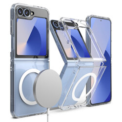 Husa Samsung Galaxy Z Flip6 Ringke Fusion MagSafe, transparenta