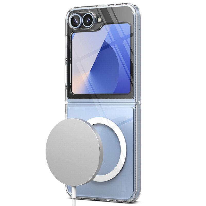 Husa Samsung Galaxy Z Flip6 Ringke Fusion MagSafe, transparenta