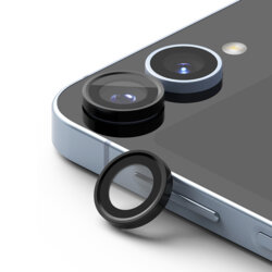 [Pachet 2x] Folie sticla camera Samsung Galaxy Z Flip6 Ringke Camera Lens Frame, negru