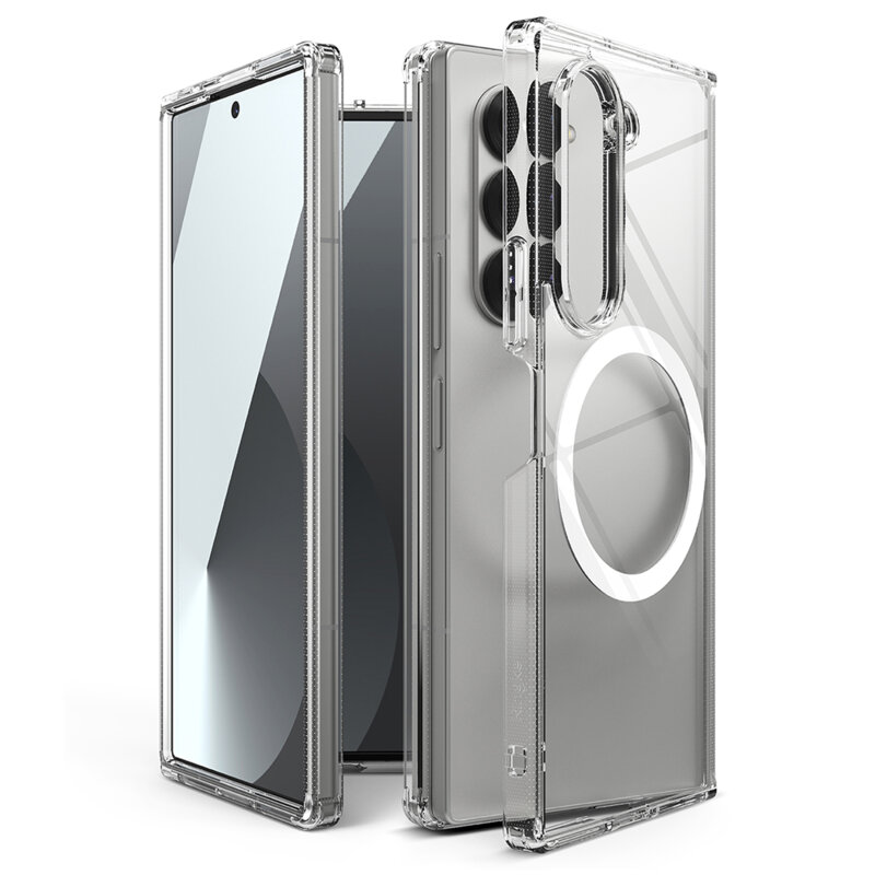 Husa Samsung Galaxy Z Fold6 Ringke Fusion MagSafe, transparenta