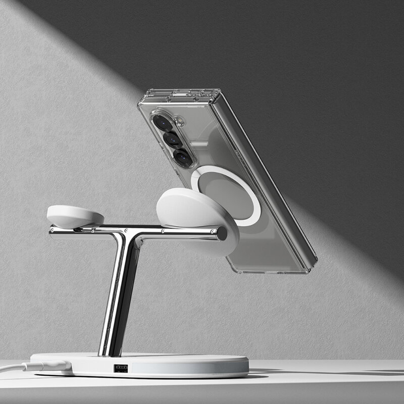 Husa Samsung Galaxy Z Fold6 Ringke Fusion MagSafe, transparenta