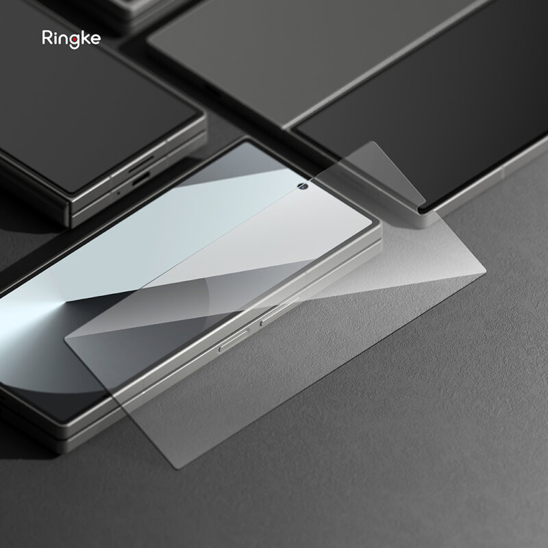 [Pachet 2x] Folie sticla Samsung Galaxy Z Fold6 Ringke Cover Display Tempered Glass, transparenta