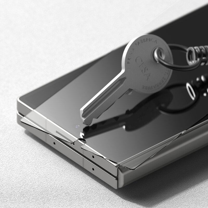 [Pachet 2x] Folie sticla Samsung Galaxy Z Fold6 Ringke Cover Display Tempered Glass, transparenta