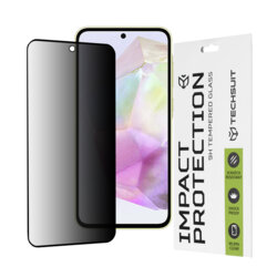 Folie sticla Samsung Galaxy M35 Techsuit 111D Privacy Full Glue, negru