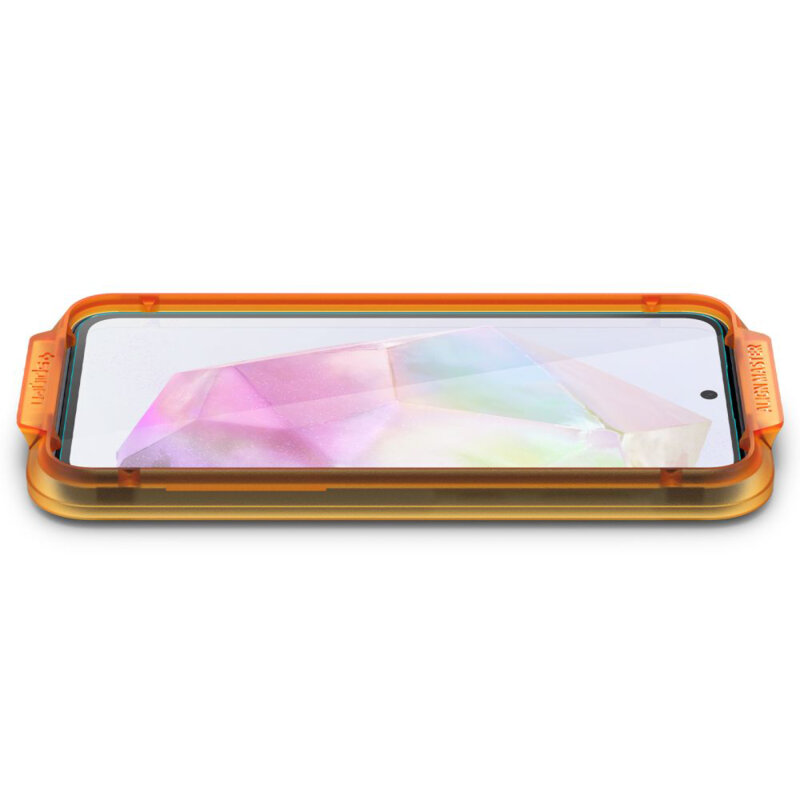 [Pachet 2x] Folie sticla Samsung Galaxy M35 Spigen Glas.tR Align Master, transparenta