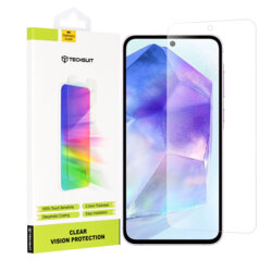 Folie sticla Samsung Galaxy M35 Techsuit Clear Vision Glass, transparenta