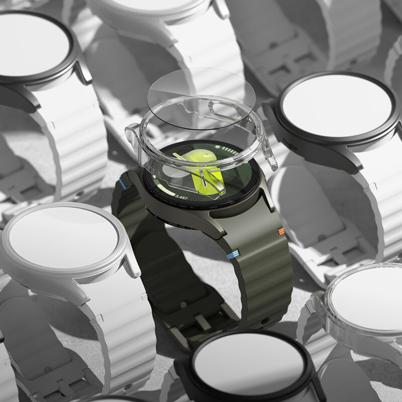 Husa + folie Samsung Galaxy Watch7 44mm Ringke Slim, mata