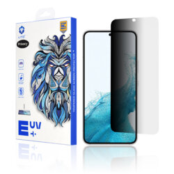 Folie sticla Samsung Galaxy S22 5G Lito UV Glue, privacy