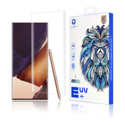 Folie Sticla Samsung Galaxy Note 20 Ultra 5G Lito UV Glue 9H Cu Lampa Si Adeziv Lichid - Clear