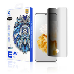 Folie sticla Huawei P60 Pro Lito UV Glue, privacy