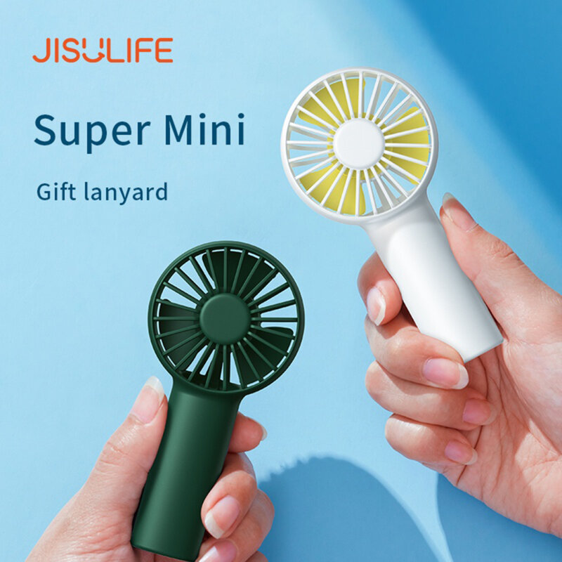 Mini ventilator portabil premium JisuLife FA20, alb
