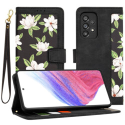 Husa personalizata fete Samsung Galaxy A53 5G Techsuit FlipCraft, negru