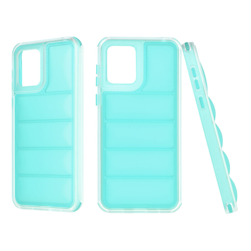 Husa Motorola Moto E13 Techsuit Wave Shield, turcoaz