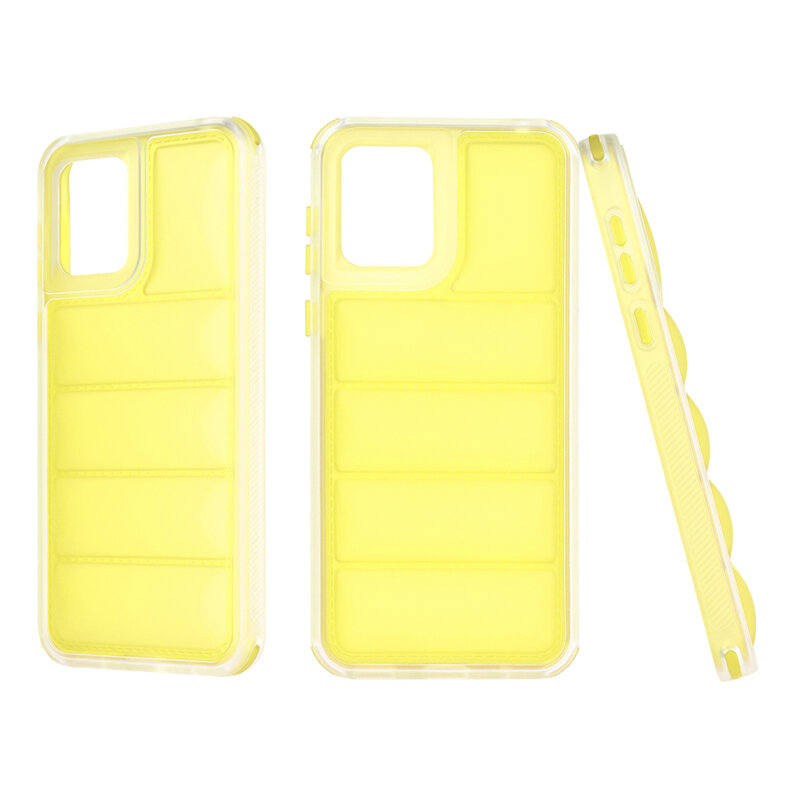 Husa Motorola Moto E13 Techsuit Wave Shield, galben