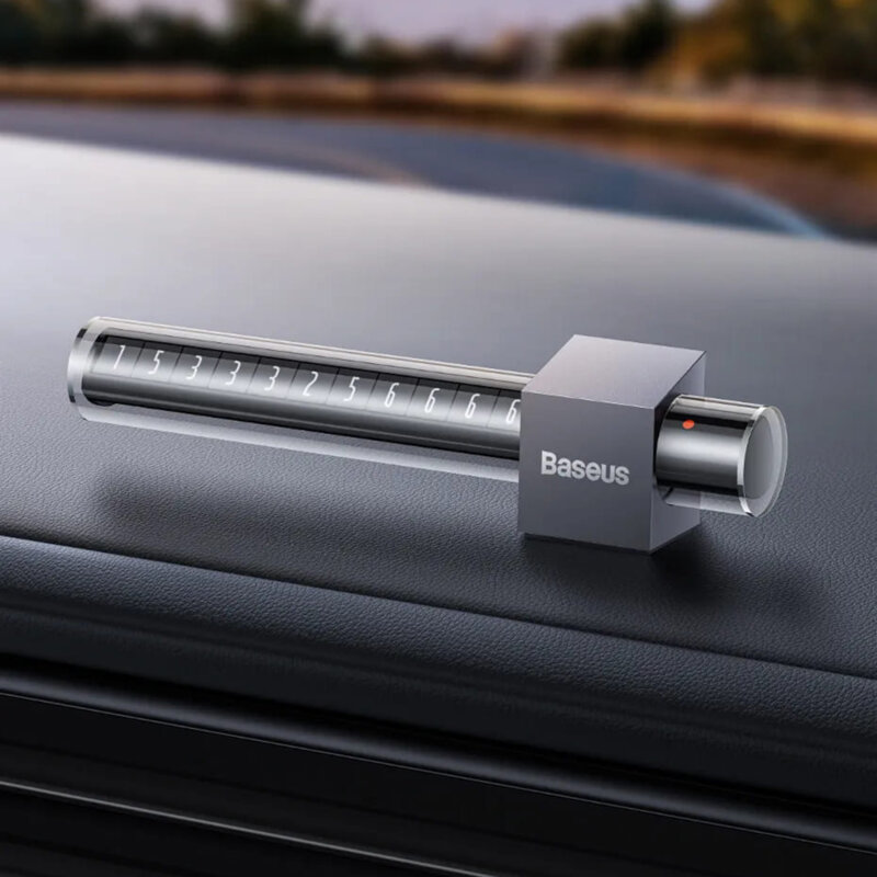 Suport afisaj numar telefon parcare temporara Baseus, CNHM020014