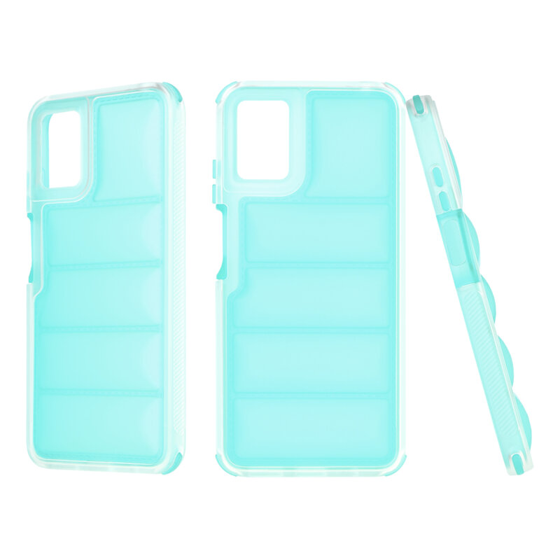 Husa Motorola Moto E22i Techsuit Wave Shield, turcoaz