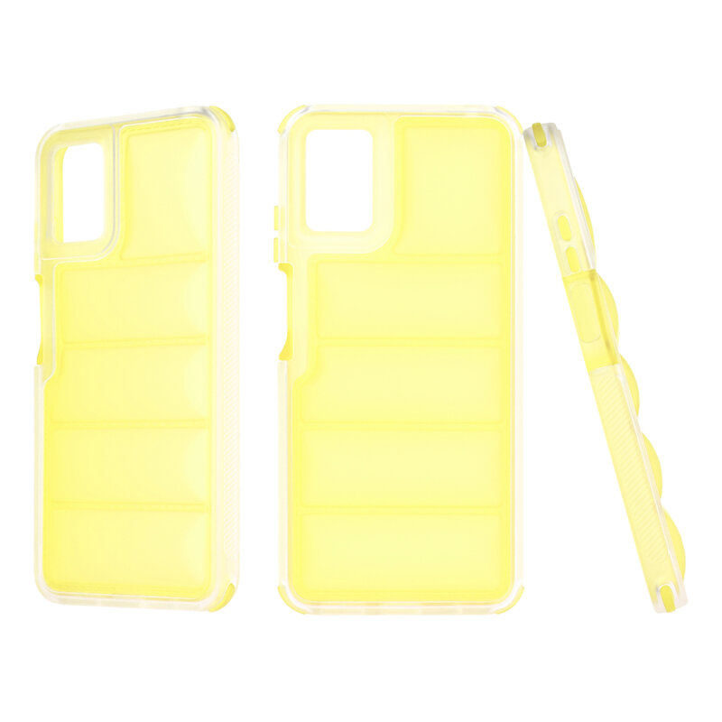 Husa Motorola Moto E22 Techsuit Wave Shield, galben