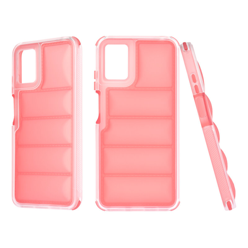 Husa Motorola Moto E22 Techsuit Wave Shield, rosu