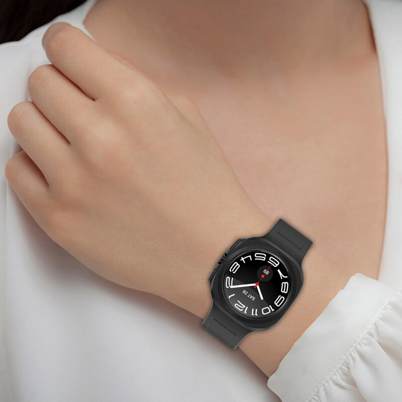 Curea Samsung Galaxy Watch Ultra 47mm Techsuit, maro, W056