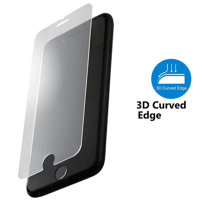 Folie Protectie iPhone 6, 6S Sticla Securizata 3D FullGlue - Transparent