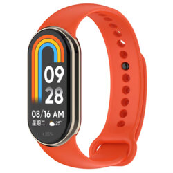 Bratara Xiaomi Mi Band 8 NFC Techsuit, coral, W014