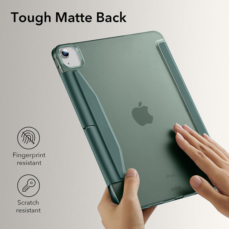 Husa iPad Air 13 (2024) ESR Ascend Trifold, Forest Green