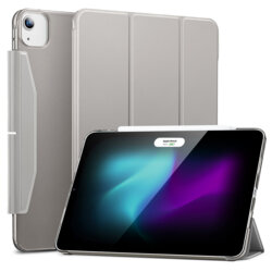 Husa iPad Air 13 (2024) ESR Ascend Trifold, gri frost