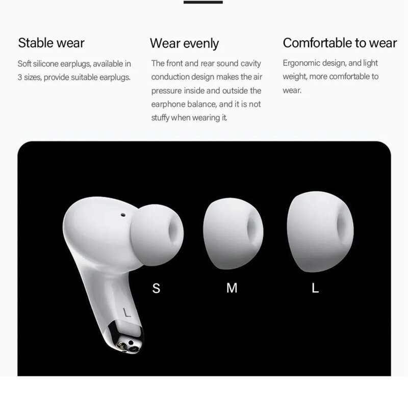 Casti in-ear Bluetooth V5.2 True Wireless Lenovo LP5, gri